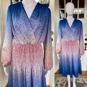 Vintage women’s ombré dress